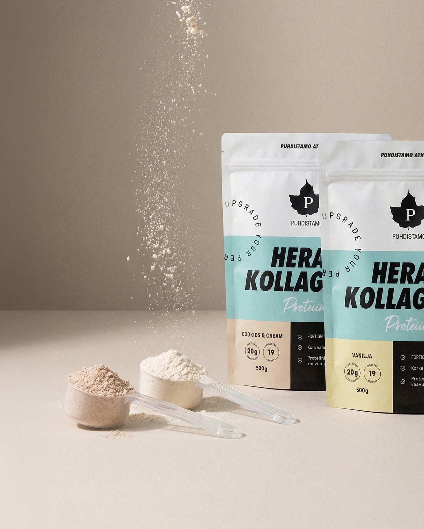 Puhdistamo Whey & Collagen Cookies & Cream