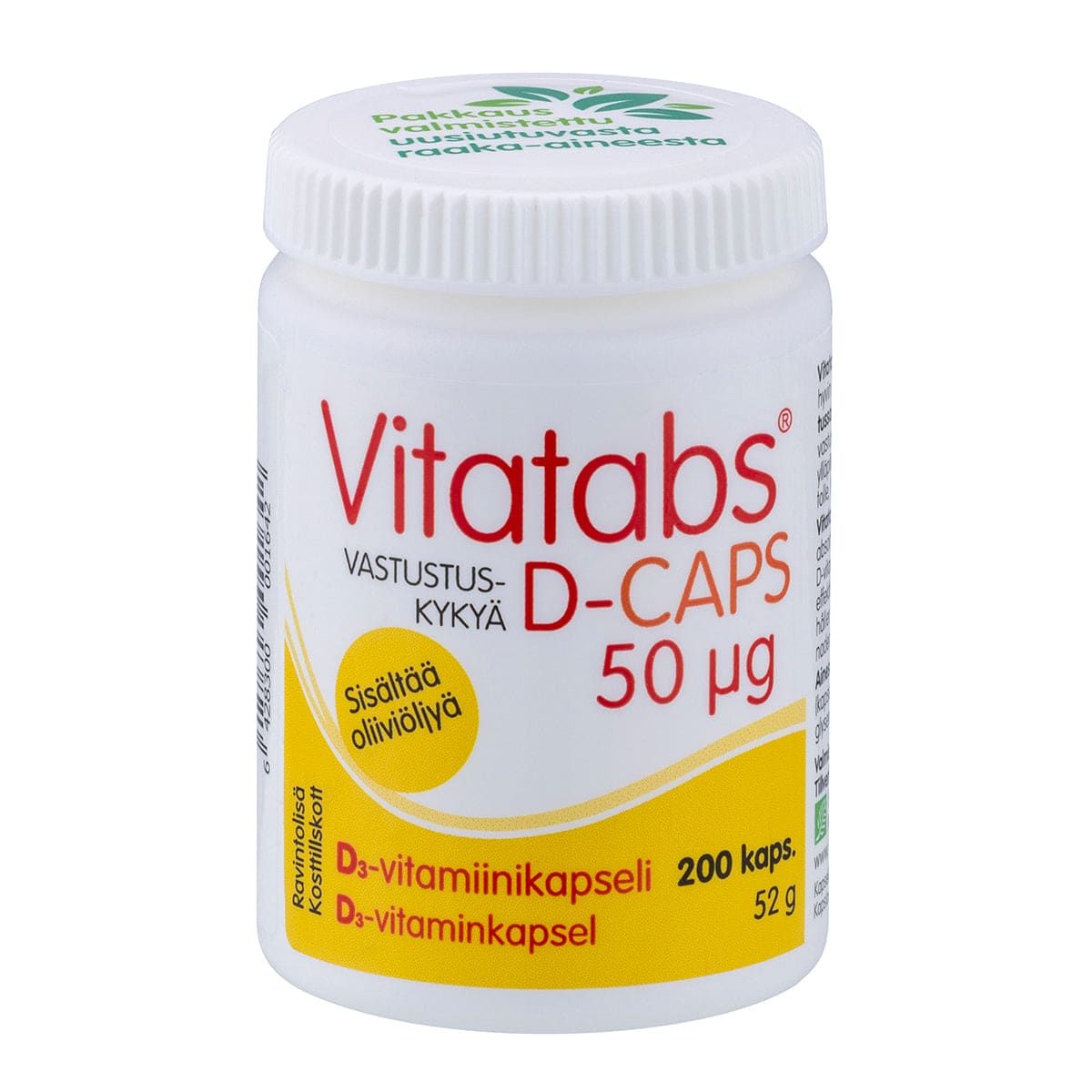 Vitatabs D-Caps 50 ”g