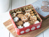 Vegan buckwheat gingerbread cookies
