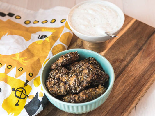 Crunchy gluten-free chicken nuggets