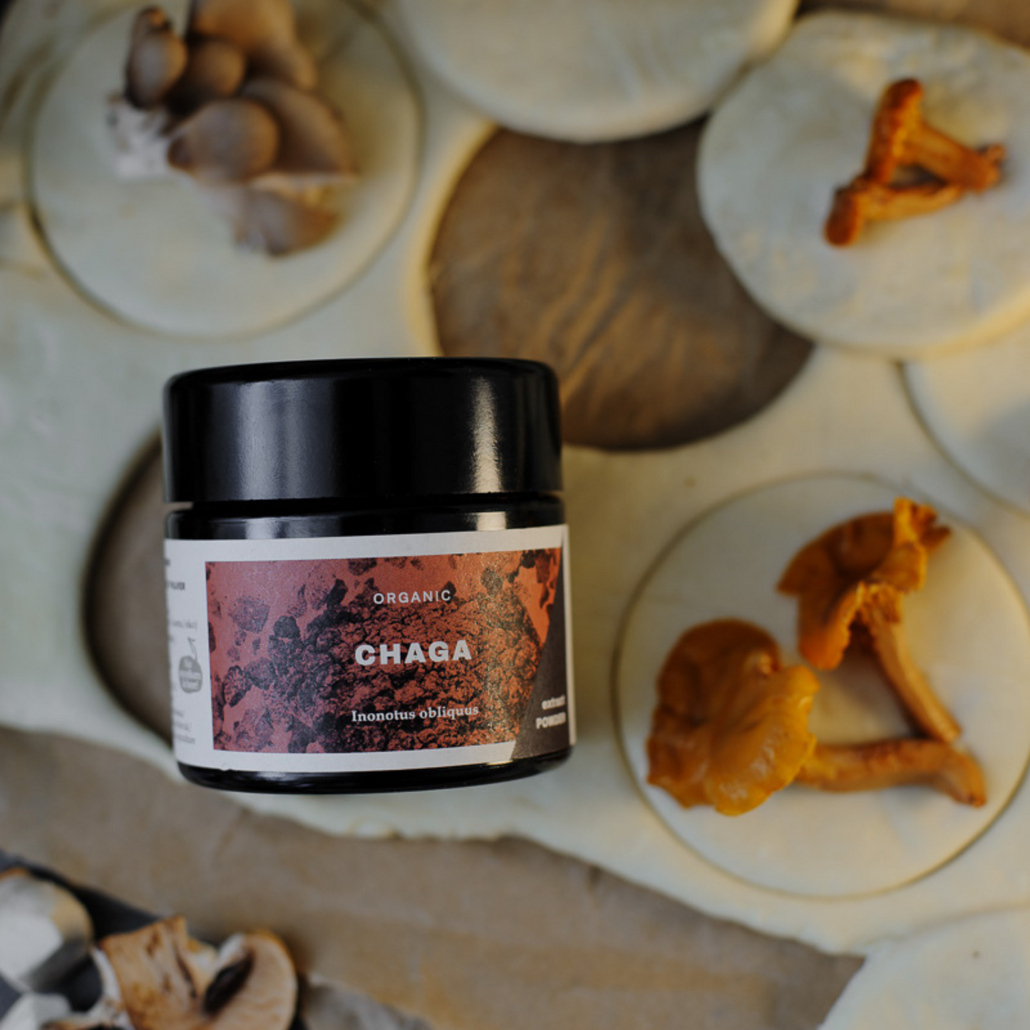 KÄÄPÄ Mushrooms Organic Chaga Extract Powder – product image 3