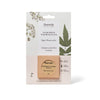 A package of Frantsila Tiger's Power Salve by Frantsila, a natural muscle balm with Finnish and English text, botanical illustrations, and a small container of salve inspired by Traditional Chinese medicine.