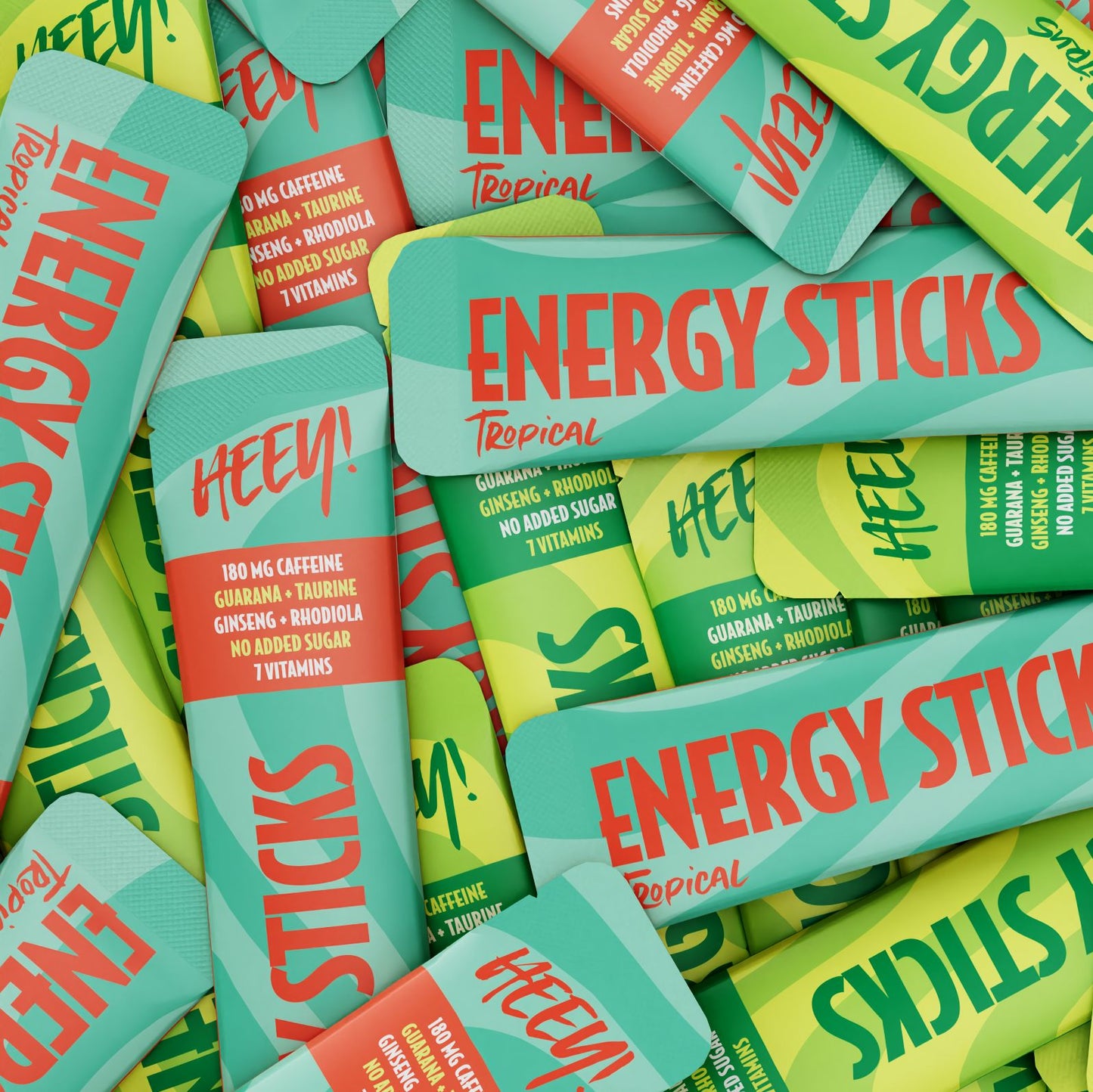 Heey! Energy Sticks Caffeine + Guarana Tropical – product image 5