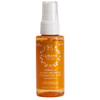 A 50ml bottle of Lumene Nordic-C Glow Refresh Hydrating Mist features an orange label, white text, and a white spray cap. It hydrates the skin and is enriched with vitamin C plus arctic cloudberry.