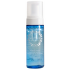 A clear blue bottle of Lumene Nordic Hydra Foaming Cleanser with a white pump cap features a label highlighting Arctic spring water infusion and contains 150ml (5.1 fl oz) of product.