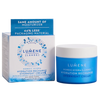 The Lumene Nordic Hydra Hydration Recharge Overnight Cream comes in a blue and white box with a matching 50 ml jar, offering deep hydration for all skin types, featuring hyaluronic acid and eco-friendly packaging.