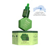 The Luonkos Boost Skincare Set by Luonkos comes in a green box with a dropper and uses Finnish forest microbes for natural facial care.