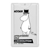 The Moomin Alcohol-Free Antibacterial Hand Spray by Moomin features a white 20 ml container with a black-and-white Moomin character in a top hat, delivering 225 sprays for easy pocket sanitation.
