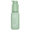 A light green bottle with a pump labeled NOBE Nordic Beauty Forest Elixir® Microbiome Enriching Gel Moisturizer, featuring forest microbiome extract, stands upright on a white background.