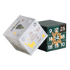The Nordqvist Tea Advent Calendar by Nordqvist is a cube-shaped, festive gift with Christmas tree, reindeer, and snowflake designs, plus numbered doors from 9 to 25—perfect for counting down to Christmas with delicious teas.