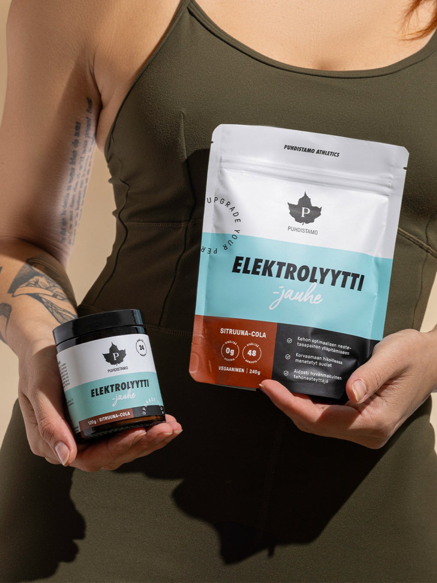 Puhdistamo Electrolyte Powder Lemon & Cola – product image 9