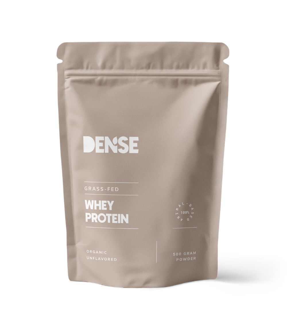 DENSE Organic Grass-Fed Whey Protein Unflavored – product image 2