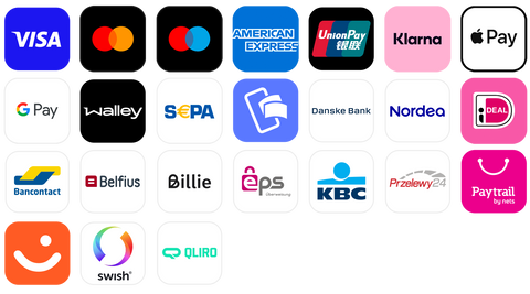 Collection of various financial service logos on a white background