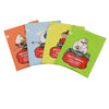 Nordqvist Best Moment of the Day by Nordqvist includes four colorful tea sachets with Finnish text and unique character illustrations. Each sachet features black tea or fruit blends for a delightful experience.