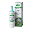 A.Vogel Eye Drops, by A.Vogel, contain hyaluronic acid for dry and tired eyes. The packaging features Finnish and Swedish text, a flower image, and the bottle has a green cap with a white label.