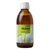 A.Vogel Molkosan Original is a brown glass bottle with a white cap, labeled in several languages for stomach wellbeing, and shows a glass of pale yellow, lactose-free fermented whey concentrate on the front.