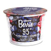 A container of Roberts Berrie’s Berrie Wild Bilberry & Raspberry drink features berries on the packaging and text in Finnish, Swedish, and English. It’s packed with anthocyanins.