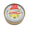 Riipisen Vendace In Tomato Sauce comes in a 200g round tin featuring two fish on the label with red Finnish text. This Riipisen product is perfect for tapas and contains tasty Finnish vendace in tomato sauce.